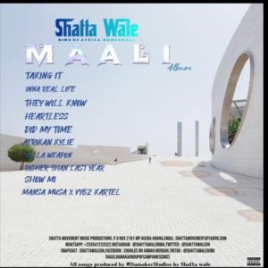 Shatta wale’s Maali Successful Achieved 1.01million streams on Audiomack